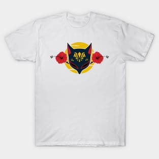 Japanese kitsune mask T-Shirt